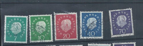 Francobolli germania 1959 - germania.,