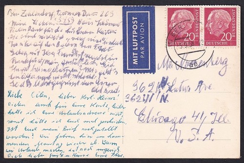 Germania frg 1954 huess - frg, 1954-61