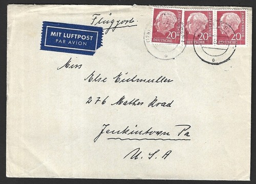 Germania 1954 20pf pres - germania,