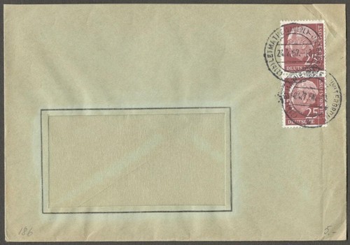 Germania 1954 25pf - 1954-61,