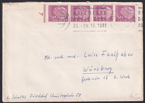 Germania 1954 huess 5pf - germania,