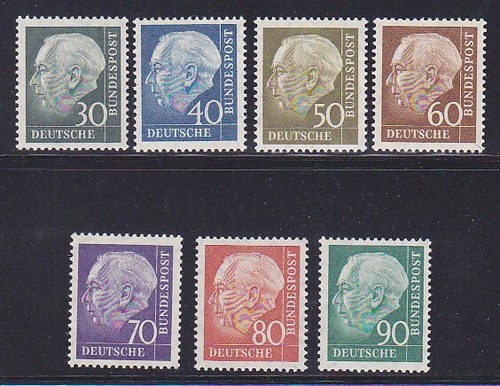 Germania 755 mnh - germania, 1956-57
