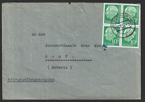 Germania 1954 10pf pres - 10pf,