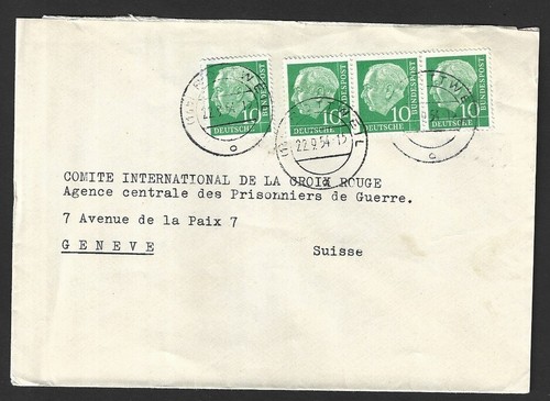 Germania 1954 10pf pres - germania,