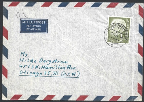 Germania 1954 pres - (bl),