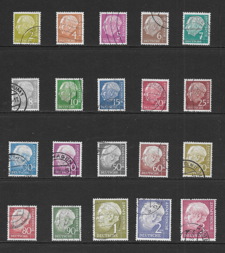 Germania scott 702 721 usato - scott,