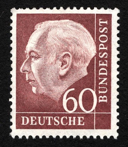 Opc 1954 germania 60pf huess - 1954,